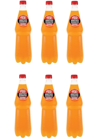 Uludağ Efsane Gazozu Portakallı 1 Lt X 6 Adet