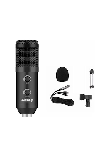 König K-Cm 300 Usb Ekolu Condenser Mikrofon