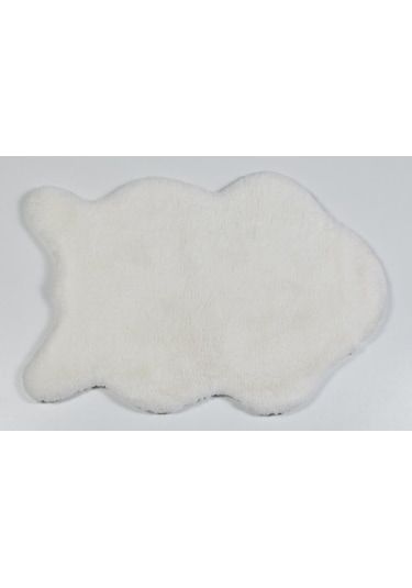 Hoom Rugs Rabbit Fur Pearl White Dekoratif Suni Post