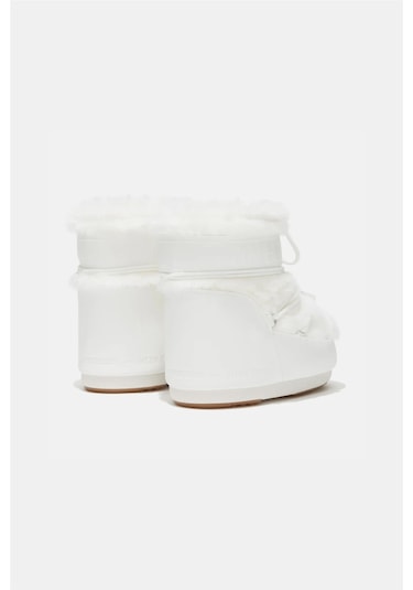 Moon Boot Icon Low Faux Fur Optical Kadın Bot 80d1409390 Beyaz