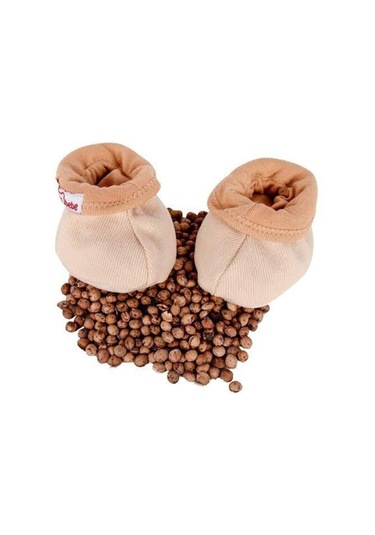 Sevi Bebe Pamuk Kiraz Çekirdekli Gaz Giderici Patik Çorap