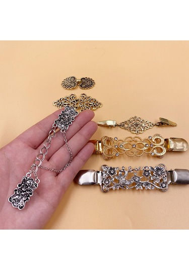 Suntek Kazak Broş Klip Metal Dekorasyon Ceket Elbiseler Giyen