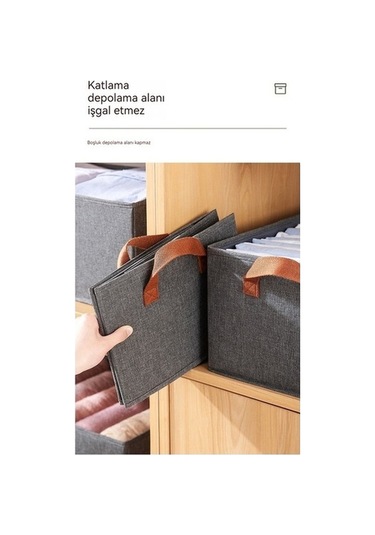 Tongxida Yeni Taşınabilir Gri Saklama Kutusu Bosphorusboutique Katlanabilir Ev Giysi Renkli Hqgoodstore Jt Gri