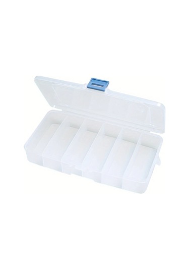Gateesat 6 Gözlü Şeffaf Saklama Kutusu Toz Geçirmez Takı Ve Aksesuar Organizer Şeffaf 6 Bölmeli Saklama Kutusu