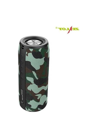 Flybuy Zealot S51 Yeşil Kamuflajlı Bluetooth Hoparlör - 10w, Ipx5 Su Geçirmez, 8 Saat Çalışma, Tws, Bluetooth 5.0