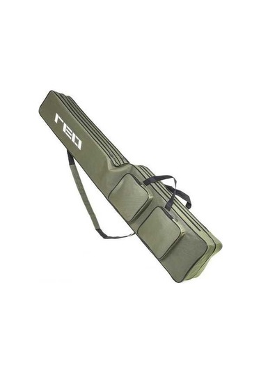 Pazly Balık Çantası 2 Bölme, Ayarlanabilir Askı, Hafif & Dayanıklı, 130x24x14cm, Balıkçılık Ve Tırmanış İçin