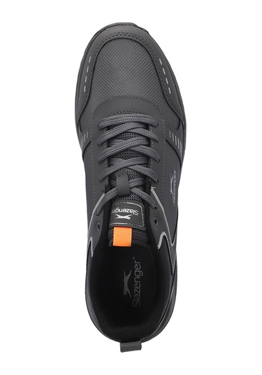 Slazenger GOLDEN I Büyük Beden Erkek  Koyu Gri Günlük Spor Ayakkabısı