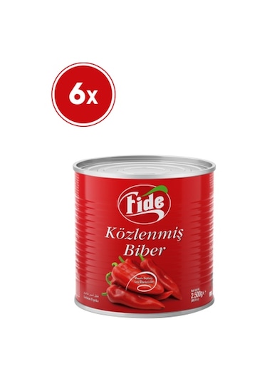 Fide Közlenmiş Biber 6 x 2500 G