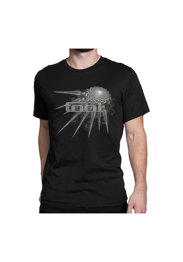 Snapbuy Erkek/kadın Heavy Metal Müzik Grafik Baskılı Pamuklu T-shirtaltın Altın