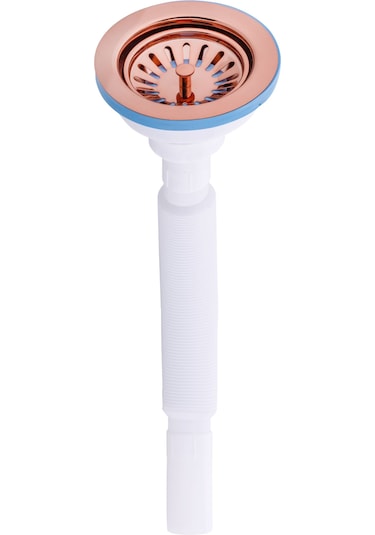 Lpd Rose Gold Tekli Eviye Sifonu Lavello Rose