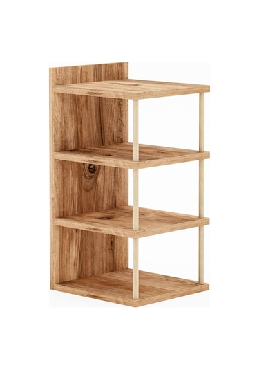 İntergo Çok Amaçlı 4 Raflı Ayakkabılık Banyo Mutfak Düzenleyici Organizer Atlantik Çam Atlantik - Çam İntergo Çok Amaçlı 4 Raflı Ayakkabılık Banyo Mutfak Düzenleyici Organizer Atlantik Çam Atlantik - Çam