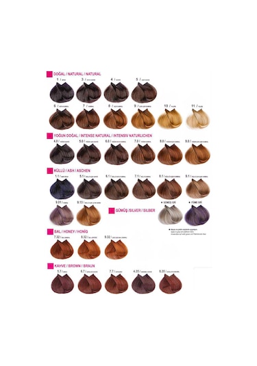 Neva Color 6 - 1 Koyu Küllü Kumral 2 Ad - Oksidan 20Volüm 2 Ad