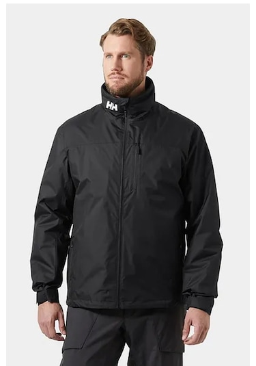 Helly Hansen Erkek Crew Hooded Pile Mont Siyah