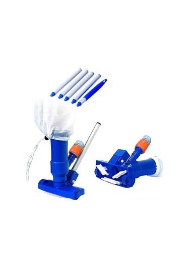 Ulzyvf Havuz Temizleme Seti - 3 Fırçalı Vakum Başlığı + Uzatma Çubuklu Diğer