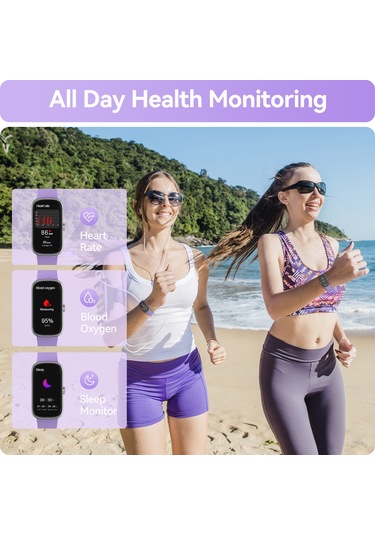 Geeroyoo Anyloop Alb1  20 Spor Modu 1.47" Hd Dokunmatik Ekran  Akıllı Saat (İthalatçı Garantili )