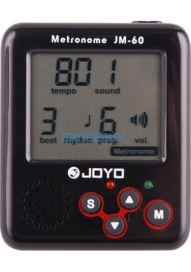 Joyo Jm60 Mini Metronom Siyah