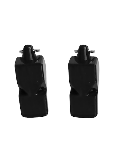 Dolıty Acil Durumda Hayatta Kalma Plastik Düdük Deniz Siyah