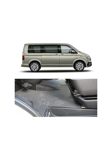 Bod Volkswagen Caravelle 3D Havuzlu Paspas 2003-2015
