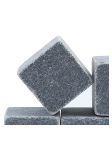 Suntek 9 Adet Viski Taşları Mermer Buz Küpleri, Yeniden Gri