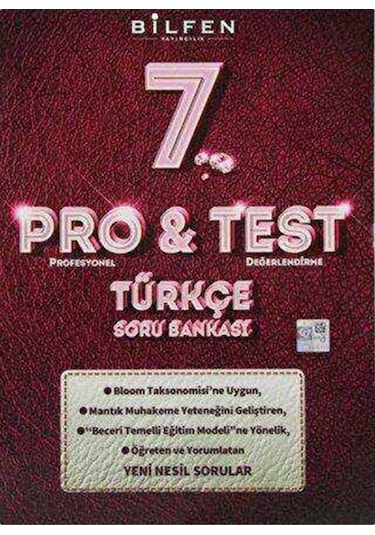 7.sınıf 2024-2025 Türkçe Soru Bankası Set