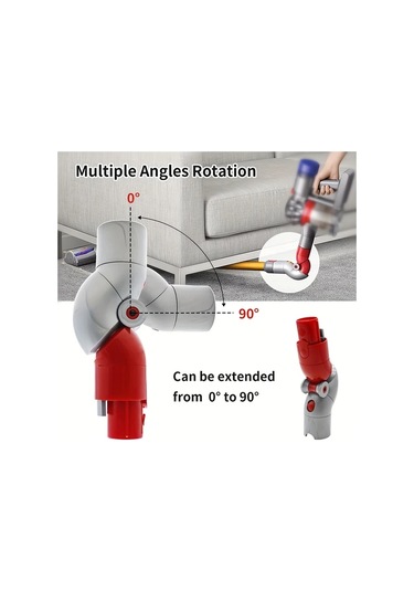 Honeybeeshop  V7 V8 V10 V11 V15 Elektrikli Süpürge Düşük Erişim Adaptörü Yedek Üst Aksesuar Gen5 Ve V15s Uygun Değil