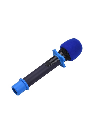 Ruicoo Mikrofon Koruma Seti: Köpük Rüzgar Koruması + Silikon Kayma Engeli + Dürtüye Dayanıklı Uç Kılıfı Mavi