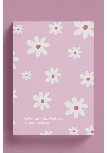 Rabbin Seni Yalnız Bırakmadı İslami Defter - Pembe Ayet-hadisli 4402976