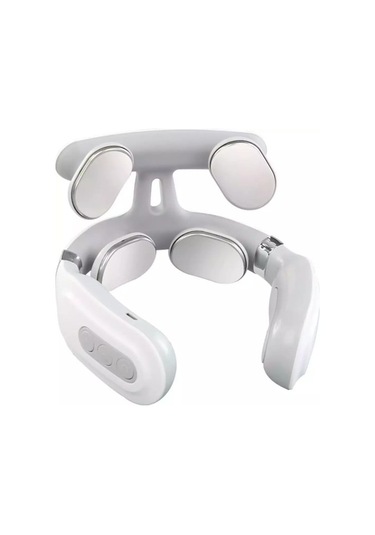 Şarjlı Mikro Elektrikli Omuz Boyun Masaj Aleti 3m2dhx Beyaz