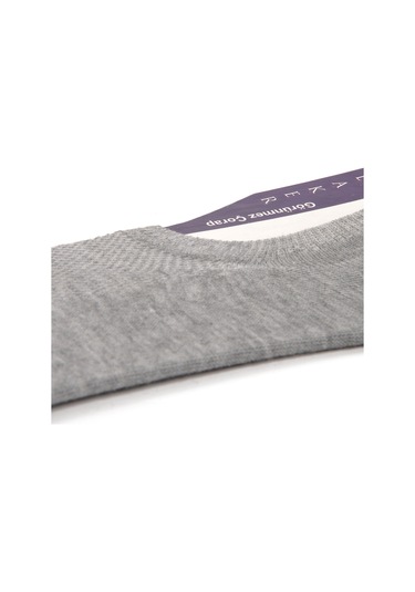 Gri Unisex Çorap 24k002 Babet Çorap Gri