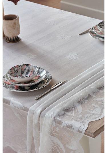 Esse Masa Örtüsü 145x240cm - Beyaz