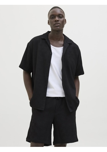 Jjematteo Resort Gömlek 12269636 Siyah