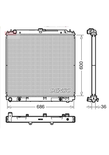 Navara Radyator Otomatik 2.5 D40 32 Mm
