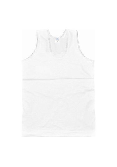 Seher Kız Çocuk Pamuklu Kaşkorse Atlet 0045 - 6 Adet