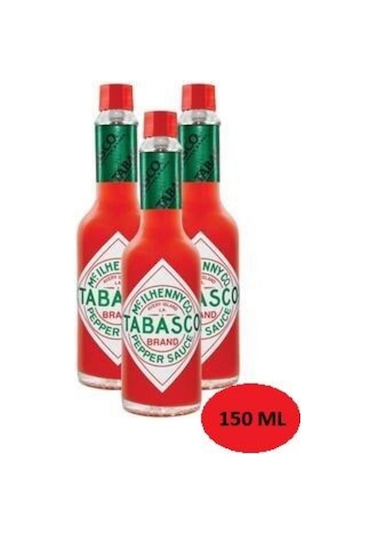 Tabasco Acı Biber Sosu 150 Ml X 3 Adet