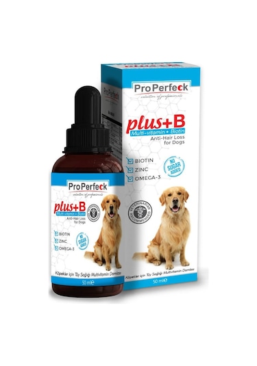 Pro Perfeck Plus B Köpekler Için Tüy Sağlığı Damlası 50 Ml