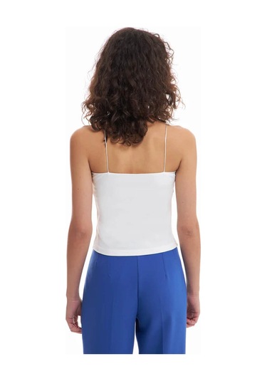 Quzu Kadın Bluz Ekru Kadın Bluz 22298 Ekru