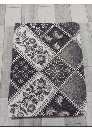 Savan Dokuma Halı Örtüsü 6m² 200 300 Kale Gri4 Gri