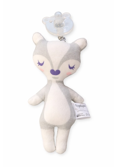 Toys2you Emzikli Uyku Arkadaşı Gri Ceylan Açık Gri