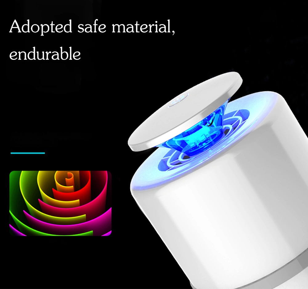 Youmex Beyaz Usb 5w Uv Led Işık Katalizörü Sinek Öldürücü Lambası - 20-50 M² Kapsama, 390nm Dalga Boyu, Sessiz Suction Teknolojisi