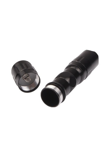 Sones 3w Led Mini El Feneri Işıklı Torch Lambası Kayışlı Siyah