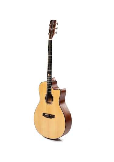Strauss Sa-400 Akustik Gitar - Masif Ladin Ön Kapak- Maun