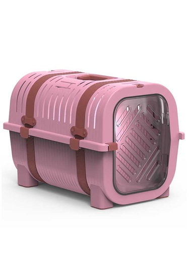 Rainbow Gül Pembesi-pembe Kemer Kedi Taşıma Box