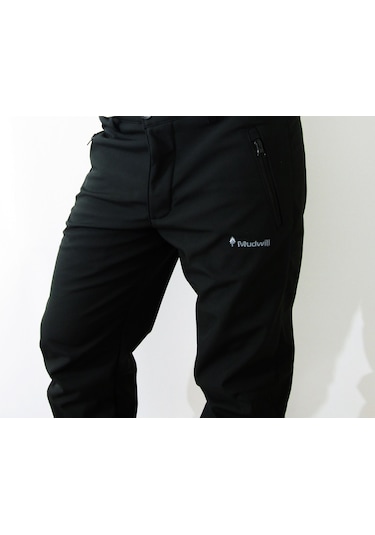 Mudwill Erkek Softshell Pantolon Siyah 202223