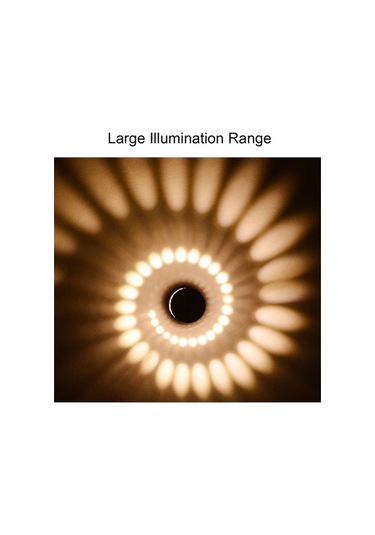 Novahub 7 Renkli Led Duvar Lambası - Ktv, Koridor, Oturma Odası Dekorasyonu İçin Sıcak Beyaz Ve Rgb Sarı