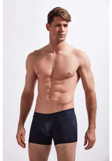 Josejuan 3'Lü Erkek Boxer Koton Likralı Yazılı Lastik 1011