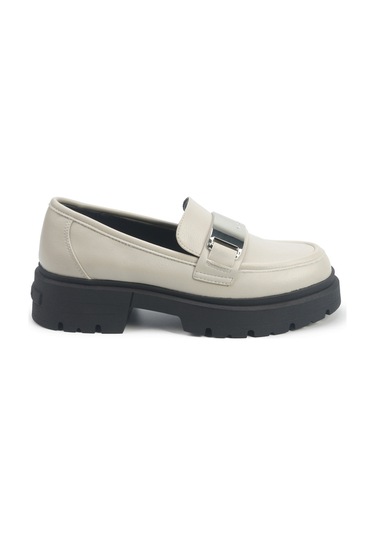 Nine West Trebo 5pr Kırık Beyaz Kadın Loafer 000000000102036863 Beyaz