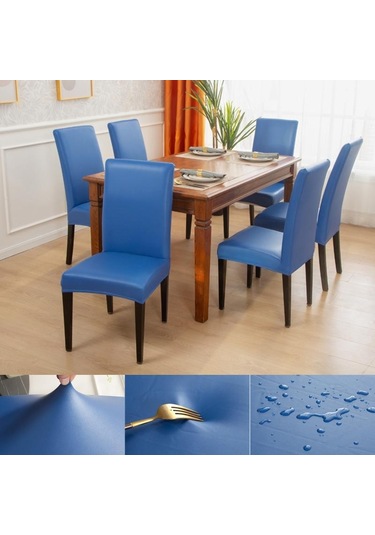 Kahve Semıga Elastik Koltuk Kılıfı Sandalye Kılıfı Su Geçirmez