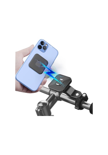 Hl-148A Motosiklet Gidon Telefon Tutucu Manyetik Bisiklet Cep Telefonları Uygun Gps Için Braket Çok Renkli