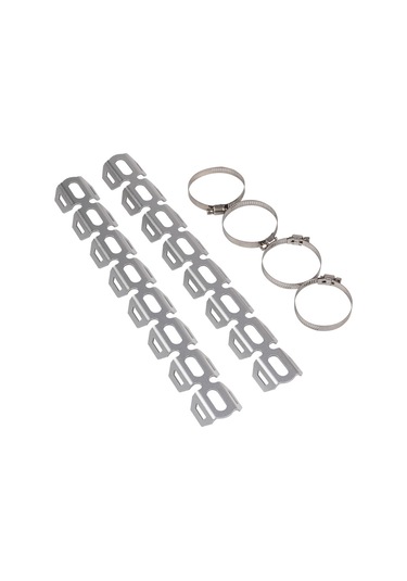 Dinosaurs Bmw F700gs F800gs İçin Siyah Modifiye Egzoz Davlumbazı Koruyucu Kapak Omurga Radyatörü Gosterildigi Gibi