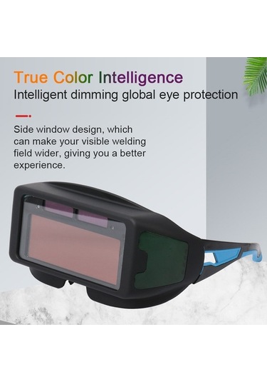 Trendooze Otomatik Kararan Güneş Enerjili Kaynak Gözlüğü: Geniş Görüş, Ayarlanabilir Band